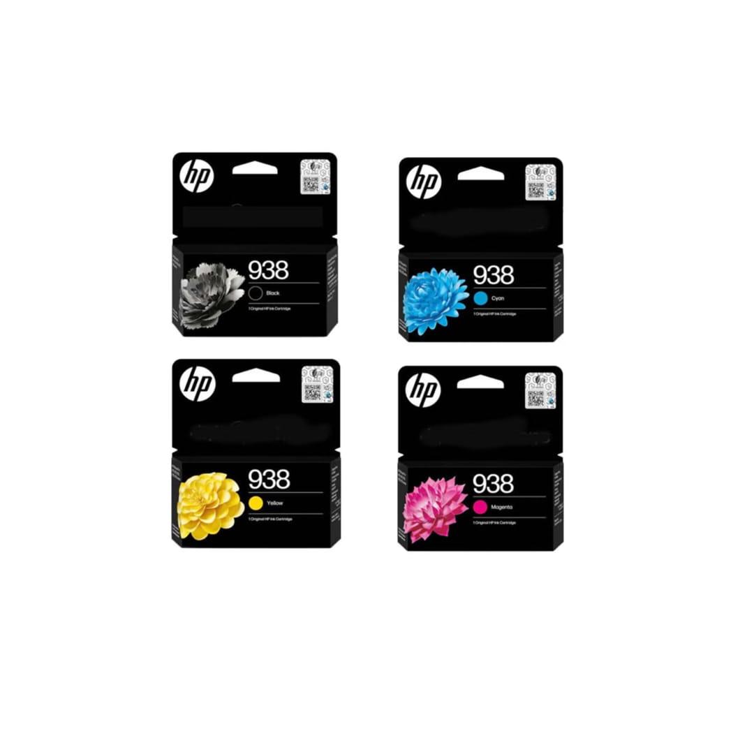 HP 938 Original Ink Cartridges (CMYK)